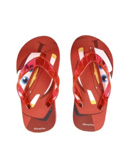 Chanclas luces cars 3, Color Rojo 2300003078 kiwiku.com
