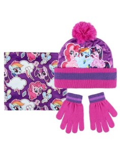 Conjunto 3 piezas my little pony, Color Fucsia 2200003209 kiwiku.com