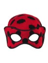 Gorro máscara lady bug, Color Rojo, Talla Única