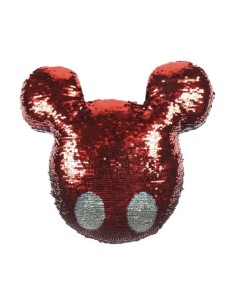 Cojin lentejuelas mickey, Color Rojo, Talla 30X30 CM 2200004490 kiwiku.com 2
