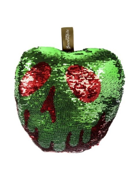 Cojin lentejuelas princess blancanieves, Color Rojo, Talla 30X30 CM 2200004494 kiwiku.com