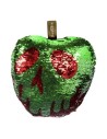 Cojin lentejuelas princess blancanieves, Color Rojo, Talla 30X30 CM