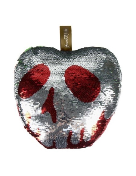 Cojin lentejuelas princess blancanieves, Color Rojo, Talla 30X30 CM 2200004494 kiwiku.com