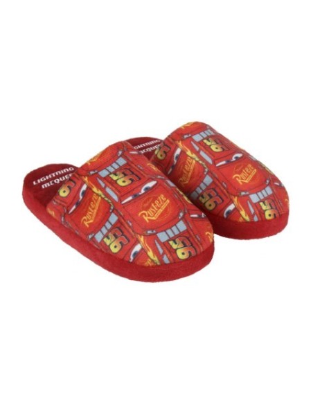 Zapatillas de casa abierta cars 3, Color Rojo 2300003289 kiwiku.com