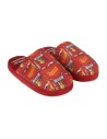 Zapatillas de casa abierta cars 3, Color Rojo