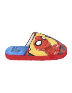 Zapatillas de casa abierta spiderman, Color Rojo 2300003291 kiwiku.com 2