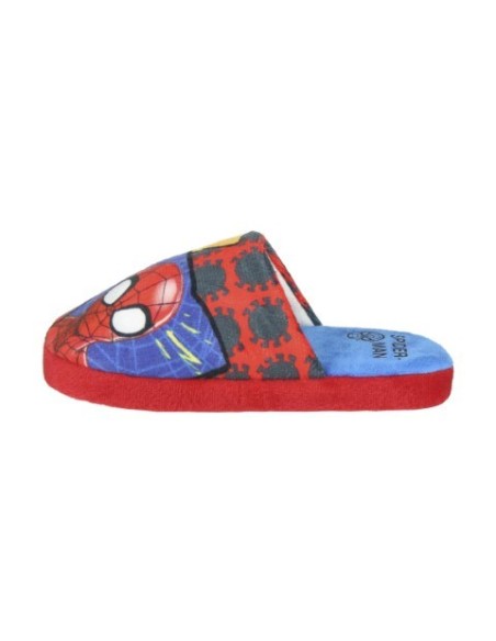 Zapatillas de casa abierta spiderman, Color Rojo 2300003291 kiwiku.com