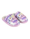 Zapatillas de casa abierta frozen, Color Lila