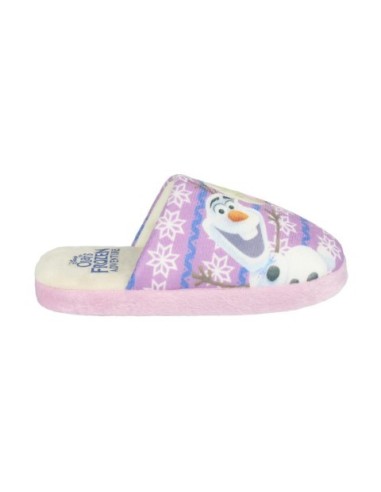 Zapatillas de casa abierta frozen, Color Lila 2300003292 kiwiku.com