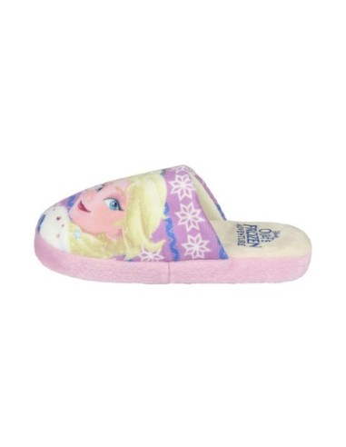 Zapatillas de casa abierta frozen, Color Lila 2300003292 kiwiku.com