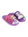 Zapatillas de casa abierta shimmer and shine, Color Lila