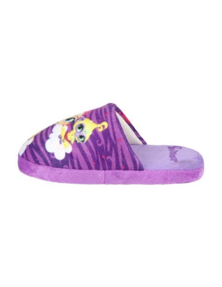 Zapatillas de casa abierta shimmer and shine, Color Lila  2300003295 kiwiku.com