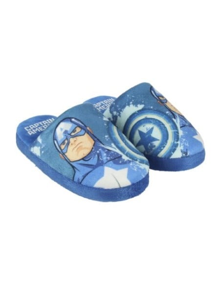 Zapatillas de casa abierta avengers, Color Azul 2300003299 kiwiku.com