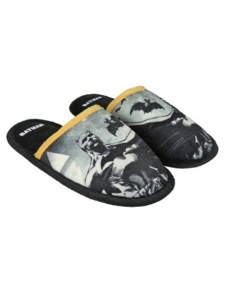 Zapatillas de casa abierta premium batman, Color Negro 2300003304 kiwiku.com