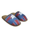 Zapatillas de casa abierta premium avengers, Color Marrón