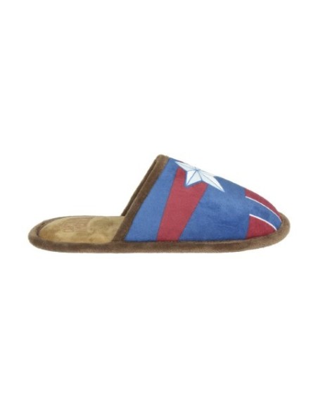 Zapatillas de casa abierta premium avengers, Color Marrón  2300003306 kiwiku.com