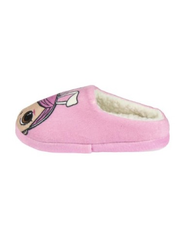 Zapatillas de casa abierta premium lol, Color Rosa 2300004152 kiwiku.com