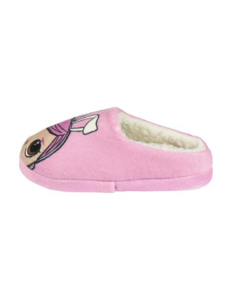 Zapatillas de casa abierta premium lol, Color Rosa 2300004152 kiwiku.com