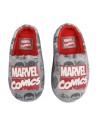 Zapatillas de casa abierta premium marvel, Color Gris
