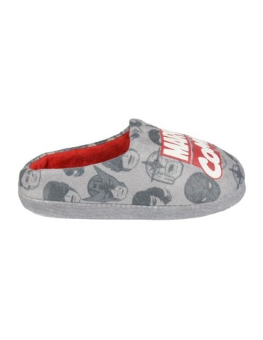 Zapatillas de casa abierta premium marvel, Color Gris 2300004147 kiwiku.com