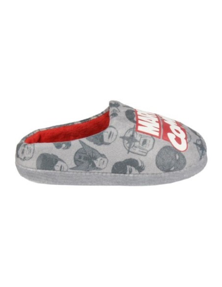Zapatillas de casa abierta premium marvel, Color Gris 2300004147 kiwiku.com