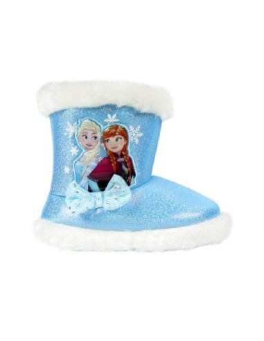 Zapatillas de casa bota frozen, Color Azul Marino 2300003380 kiwiku.com