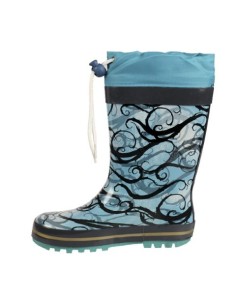 Botas lluvia goma descendants, Color Azul  2300001998_T029-C00 kiwiku.com 2