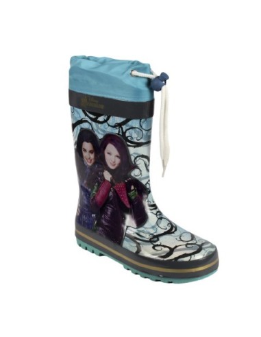 Botas lluvia goma descendants, Color Azul  2300001998_T029-C00 kiwiku.com