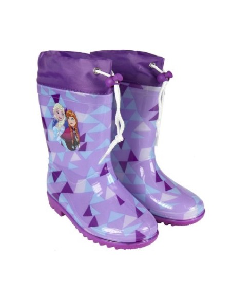 Botas lluvia pvc frozen, Color Lila 2300002756 kiwiku.com