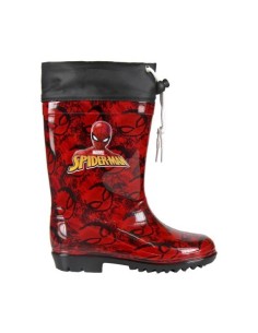 Botas lluvia pvc spiderman, Color Rojo 2300002760 kiwiku.com 2