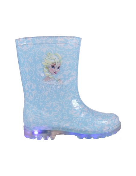 Botas lluvia pvc luces frozen, Color Azul 2300002766 kiwiku.com
