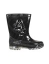 Botas lluvia pvc luces star wars, Color Negro