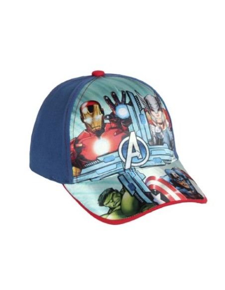 Gorra avengers, Color Azul Marino, Talla 52 CM 2200000997 kiwiku.com