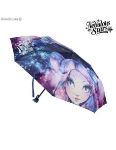 Paraguas manual plegable nebulous, Color Lila, Talla 50 CM 2400000502_T50C-C05 kiwiku.com