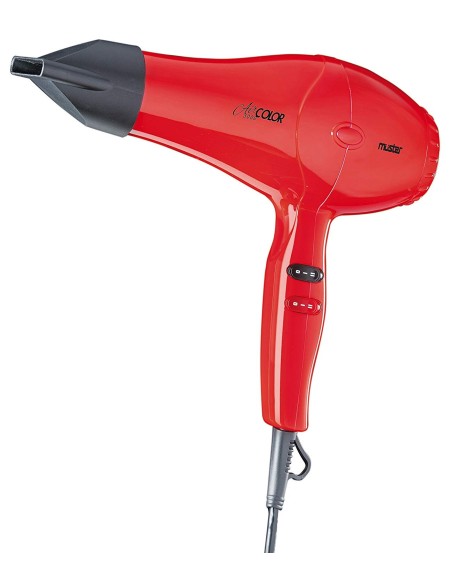 Muster secador air color 3000 (rosso/rojo) 16865 kiwiku.com