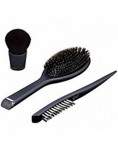 GHD Kit Cepillos Profesionales Cerdas Naturales  Cepillo Profesional Ovalado + Cepillo Ancho + Cepil  kiwiku.com