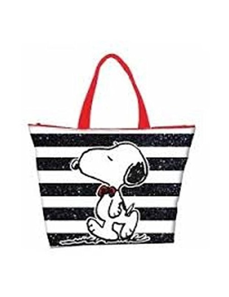 Bolsa playa polyester 52x41x14 cm. snoopy 92952 kiwiku.com