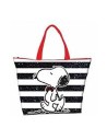 Bolsa playa polyester 52x41x14 cm. snoopy
