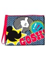 Neceser playa polyester 24x16 cm. disney comic