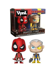 Figuras vynl marvel deadpool & cable  kiwiku.com