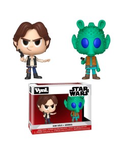 Figuras Vynl Star Wars Han Solo & Greedo  kiwiku.com