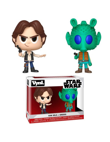 Figuras Vynl Star Wars Han Solo & Greedo  kiwiku.com