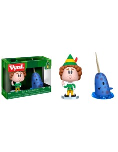 Set figuras vynl elf buddy and narwhal  kiwiku.com