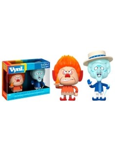 Figuras vynl the year without santa claus heat miser & snow miser  kiwiku.com