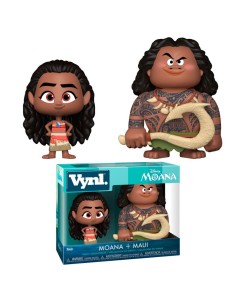 Figuras vynl disney vaiana maui & moana  kiwiku.com