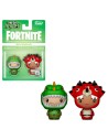 Pack 2 figuras Pint Size Fortnite Rex & Tricera Ops