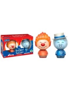 Set 2 figuras dorbz the year without a santa claus heat miser & snow miser exclusive  kiwiku.com