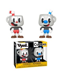 Figuras Vynl Cuphead & Mugman  kiwiku.com