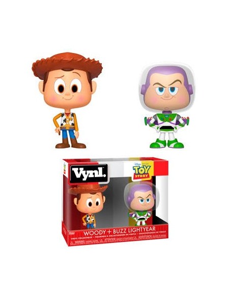 Figuras vynl disney toy story woody and buzz  kiwiku.com