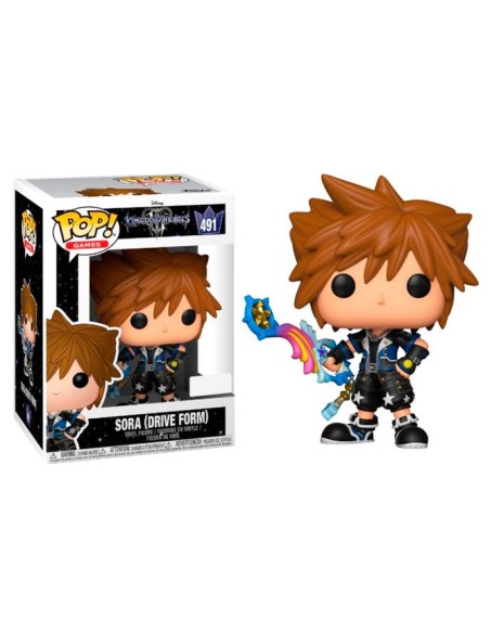 Figura pop disney kingdom hearts 3 sora drive form exclusive  kiwiku.com